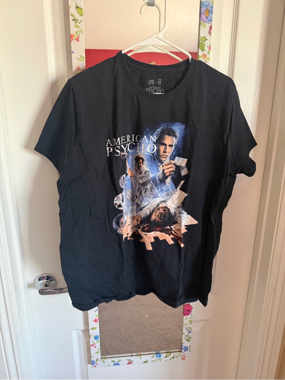 American Psycho x Cavity Colors tee